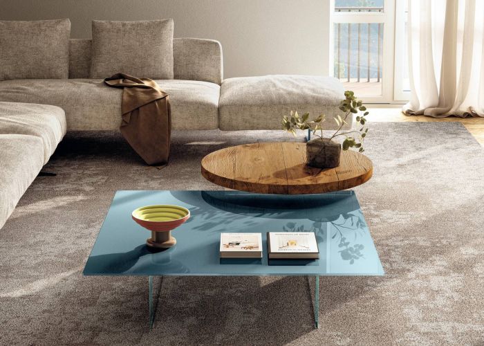 Air Glass Design Coffee Table by LAGO MAV Arreda