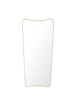 F.A. 33 – Rectangular Wall Mirror – Large Brass