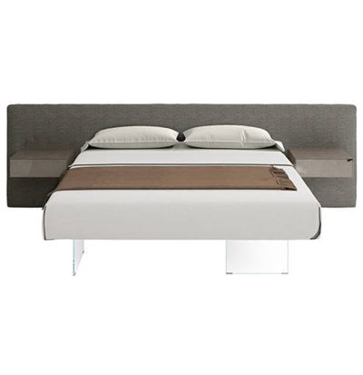Letto Air - Pianale e testiera tessuto freestanding