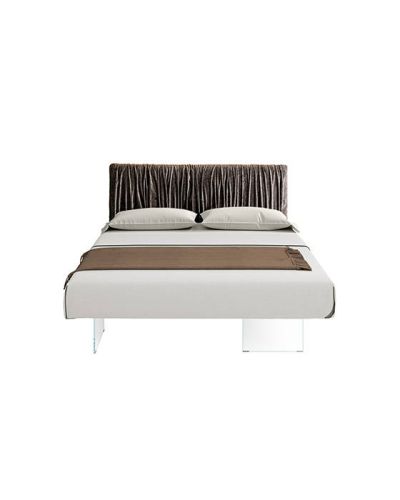Letto Air Replis - Pianale e testiera tessuto freestanding