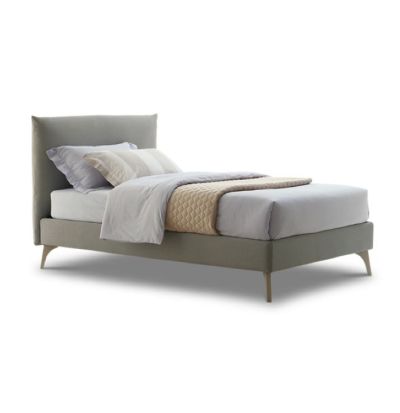 Letto singolo tessile con contenitore - FANNY