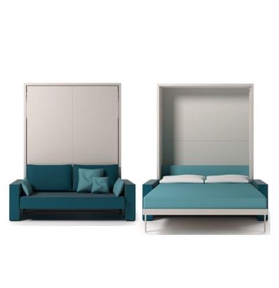 Penelope 2 Sofa - Letto matrimoniale a scomparsa con profondità 35