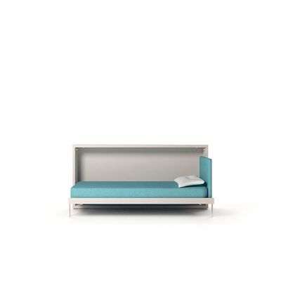 POPPI 120 + DESK - Letto intermedio con tavolo a scomparsa 