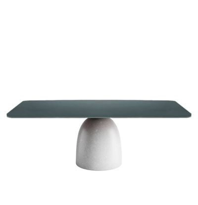 Tavolo Janeiro Sagomato Laccato e XGlass