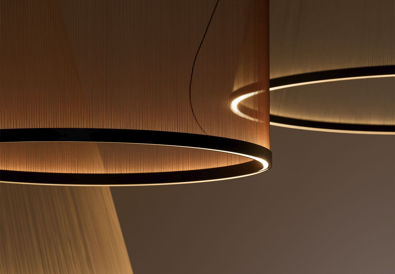 dettaglio lampade Vibia